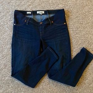 Madewell Side-Panel Maternity Skinny Jean